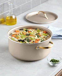 Farberware Radiant Aluminum 5.5-Quart Dutch Oven with Lid
