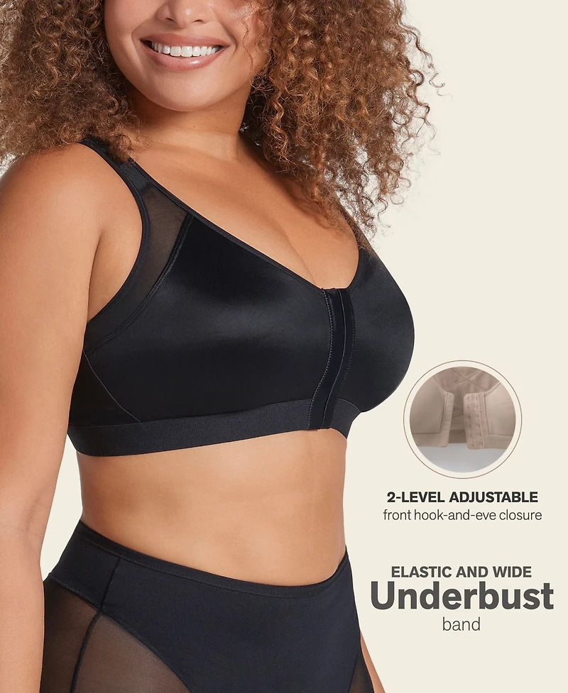 Leonisa Women's Multi Functional Back Support Posture Corrector Wireless Bra 011473