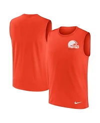 Nike Men's Orange Cleveland Browns Muscle Tank Top