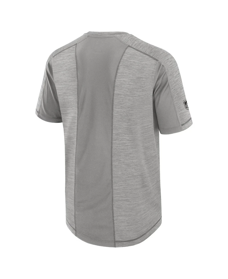 Fanatics Men's Gray Boston Bruins 2024 Stanley Cup Playoffs Authentic Pro T-Shirt