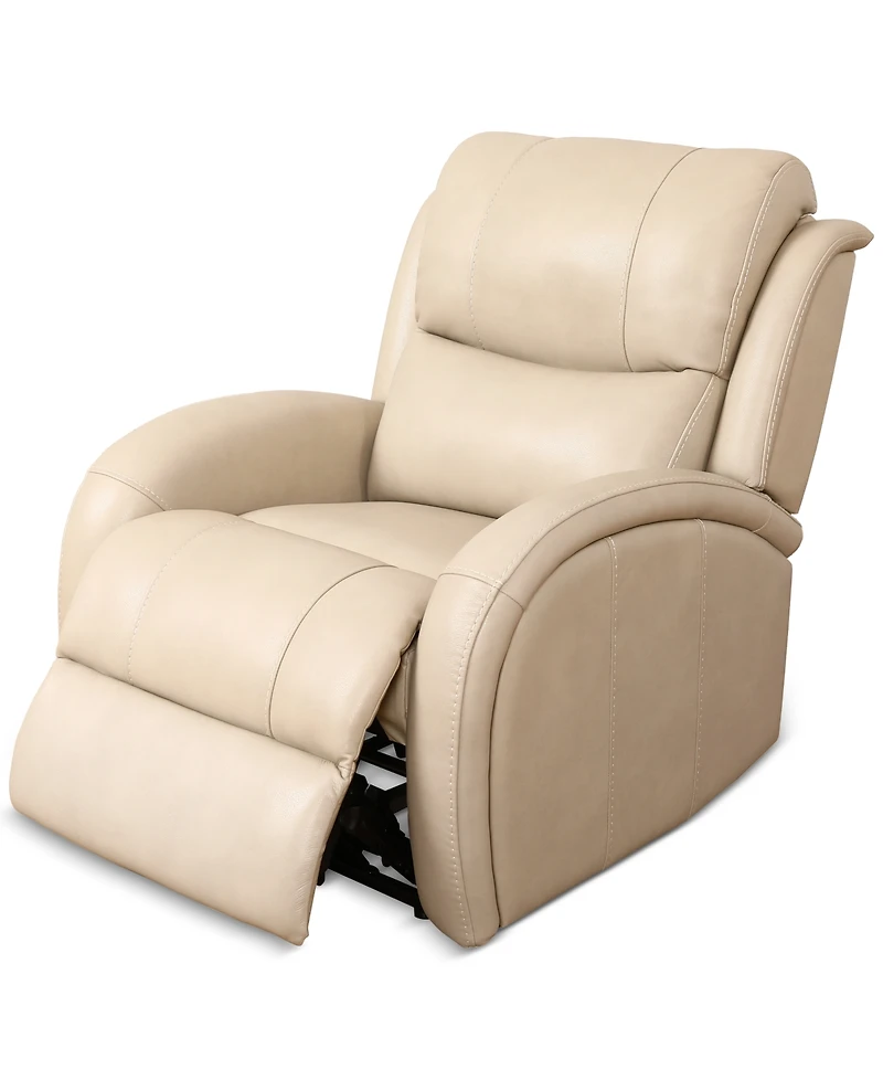 Kellet 33" Leather Power Recliner, Created for Macy's