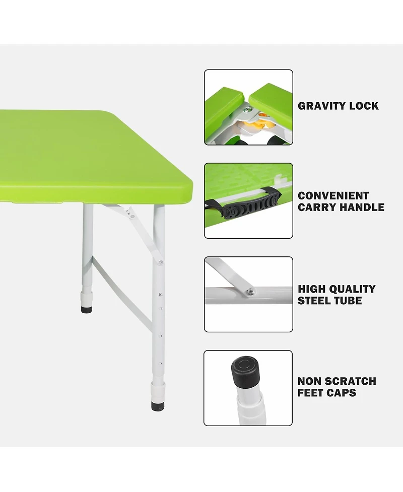 Streamdale 4ft Folding Camp Table (135Kg Capacity)