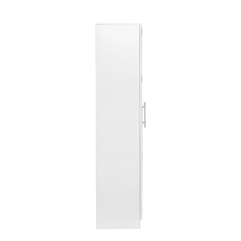 Streamdale White Wall-Mounted Storage Cabinet, 71"H