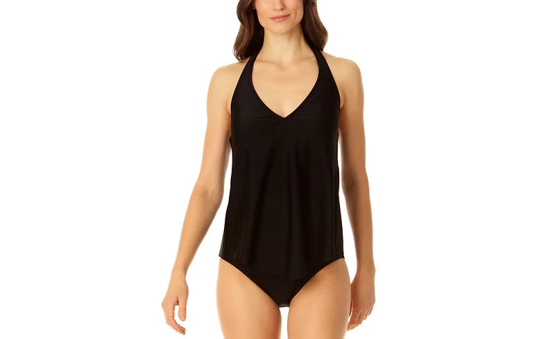 Coppersuit Women's CopperControl Scarf Hem Tankini Top