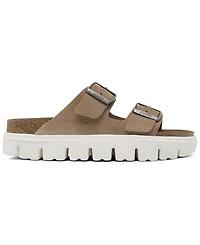 Papillio by Birkenstock Women's Arizona Chunky Suede Leather Platform Sandals from Finish Line
