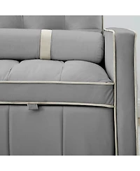 Streamdale 55.5" Pullout Sleep Sofa with Pockets