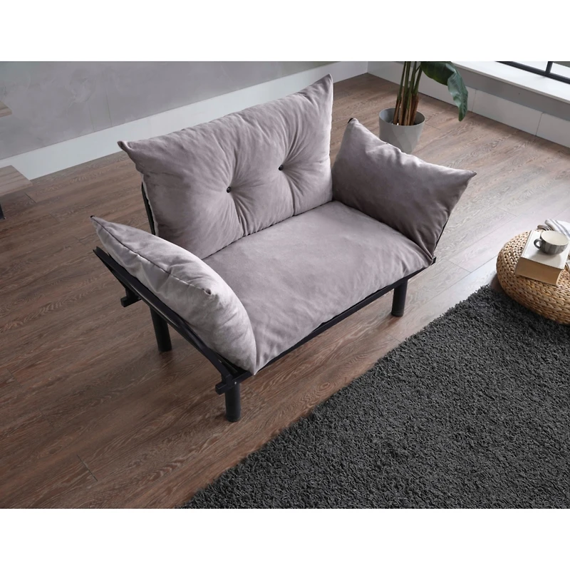 Simplie Fun Sona Futon Loveseat