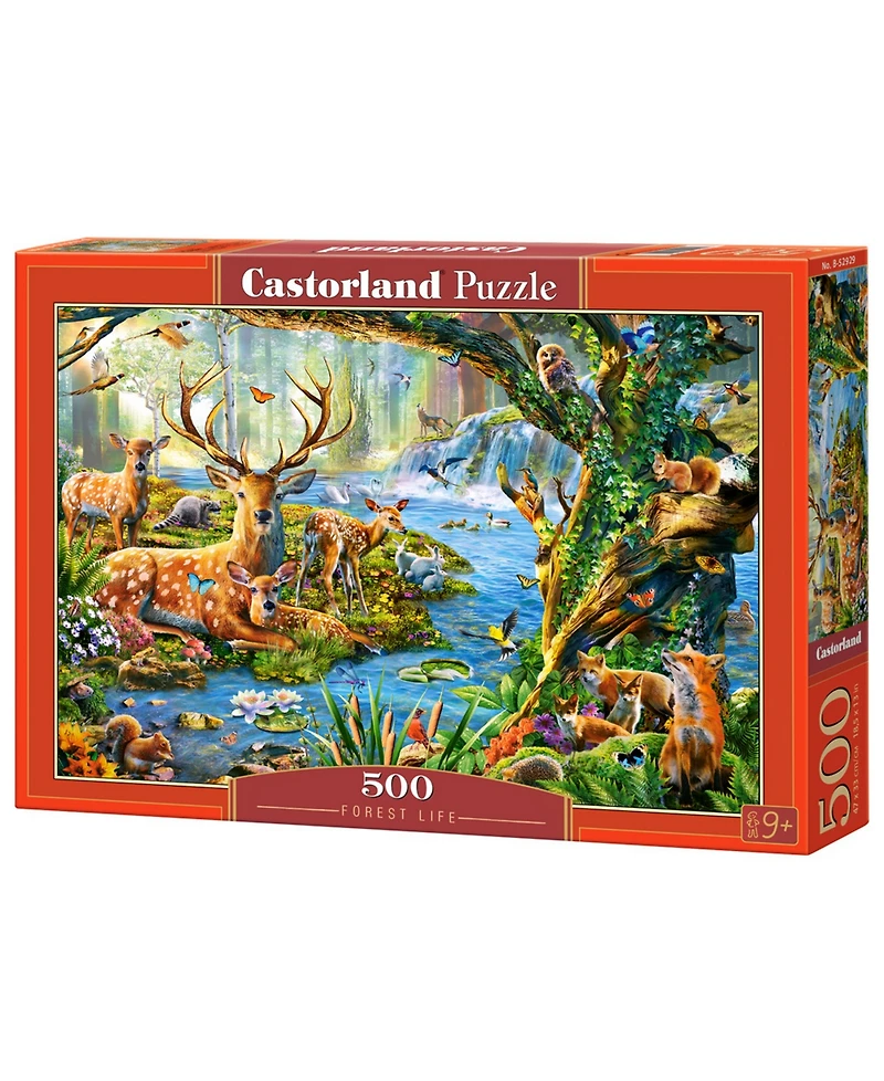 Castorland Forest Life 500 Piece Jigsaw Puzzle
