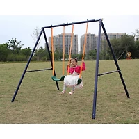 Streamdale Two Station Swing Set For Children