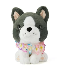 Geoffrey's Toy Box 10" Plush French Bull Dog with Lei, Created for Macy's
