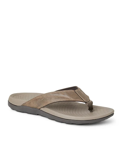 Jbu Men's Milo Comfort Slip On Thong Sandal