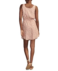 Lucky Brand Women's Pleated Drawstring-Waist Dress