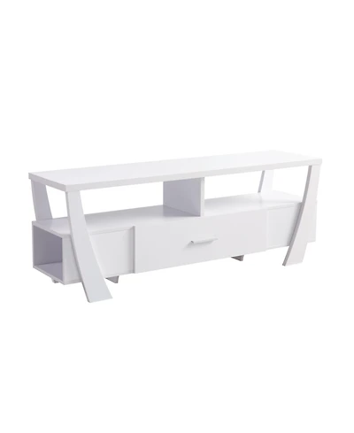 Streamdale Tv Stand White for Home or Office Use