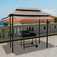 Streamdale 8x4 Grill Gazebo with Canopy & Counter