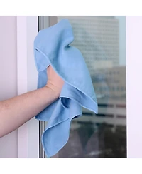 Arkwright Home Smart Choice Suede Cleaning Cloths (12 Pack), 16x16 in., Multi-Purpose, Reusable, Streak-Free, Color Options