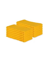 Arkwright Home Huck Cotton Cleaning Towels (12 Pack), 16x26, Multi-Purpose, Reusable, Color Options