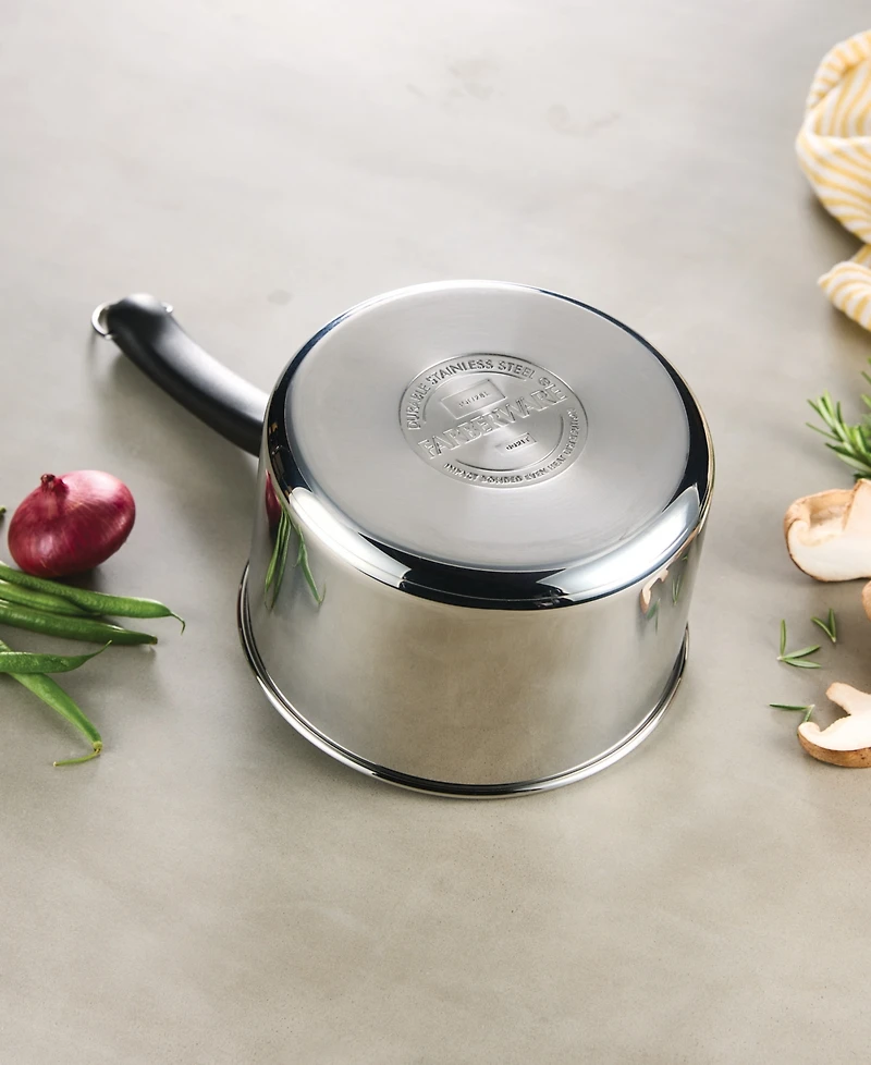 Farberware Brilliance Stainless Steel 3-Qt. Saucepan with Lid