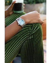 Citizen Eco-Drive Women's Sport Luxury Diamond Accent Stainless Steel Bracelet Watch 33mm