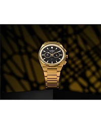 Citizen Eco-Drive Men's Chronograph Modern Axiom Gold-Tone Stainless Steel Bracelet Watch 43mm