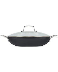Le Creuset Essential Nonstick Ceramic 3.9-Qt. Shallow Braiser with Glass Lid