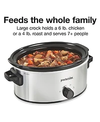 Proctor Silex 6 Quart Double-Dish Slow Cooker - 33563