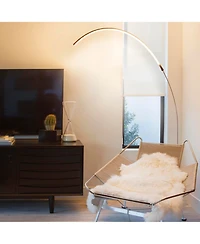 Sparq 67" Dimmable Led Modern Arc Floor Lamp