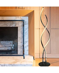 Embrace 60" Led Spiral 2-in-1 Floor or Table Lamp
