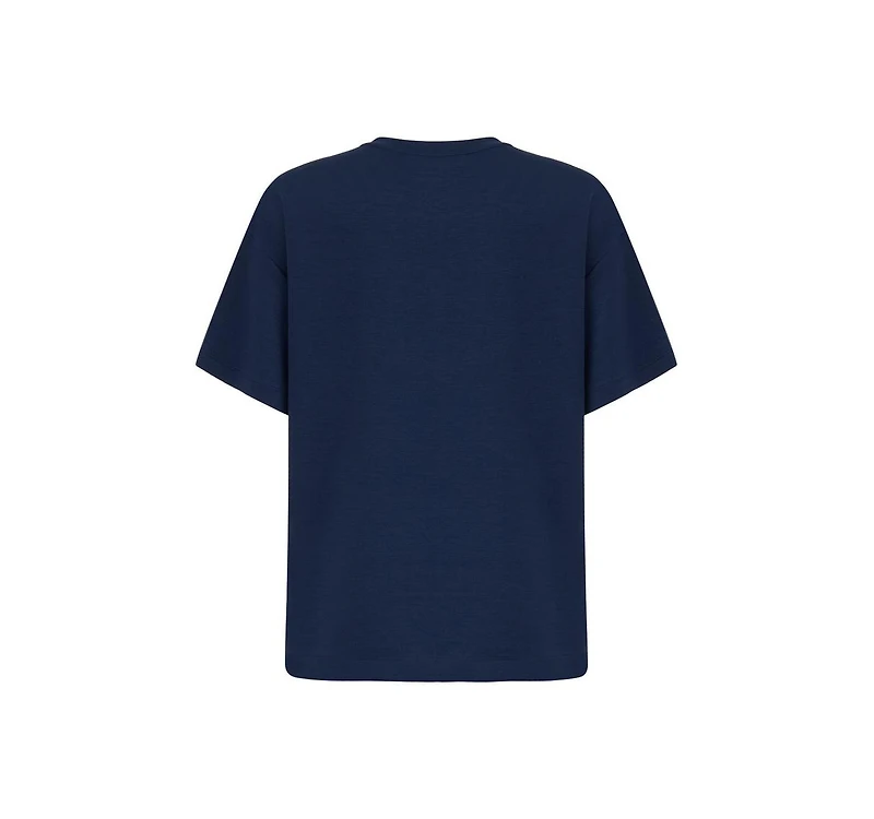 Nocturne Women's Logo Designed Basic T-shirt