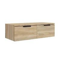 Wall Cabinet Sonoma Oak 26.8"x11.8"x7.9" Engineered Wood
