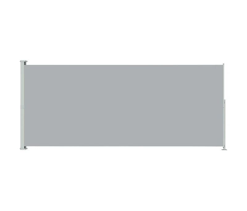 Patio Retractable Side Awning 70.9"x196.9" Gray