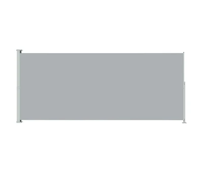 Patio Retractable Side Awning 70.9"x196.9" Gray