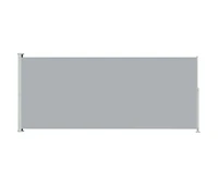 Patio Retractable Side Awning 70.9"x196.9" Gray