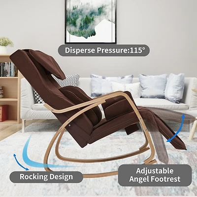 Streamdale Relaxing Rocking Lounge Chair with Air Pressure Massage