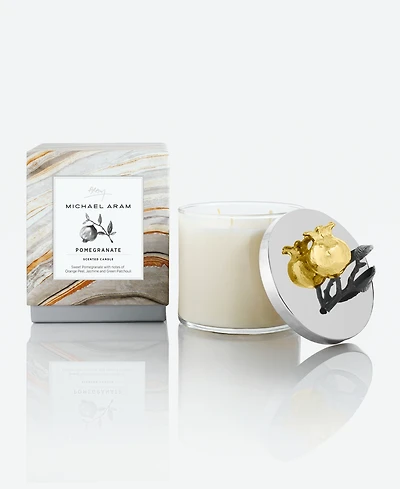 Michael Aram Pomegranate Candle Gold