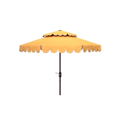 Safavieh Venice 9Ft Rnd Double Top Crank Umbrella