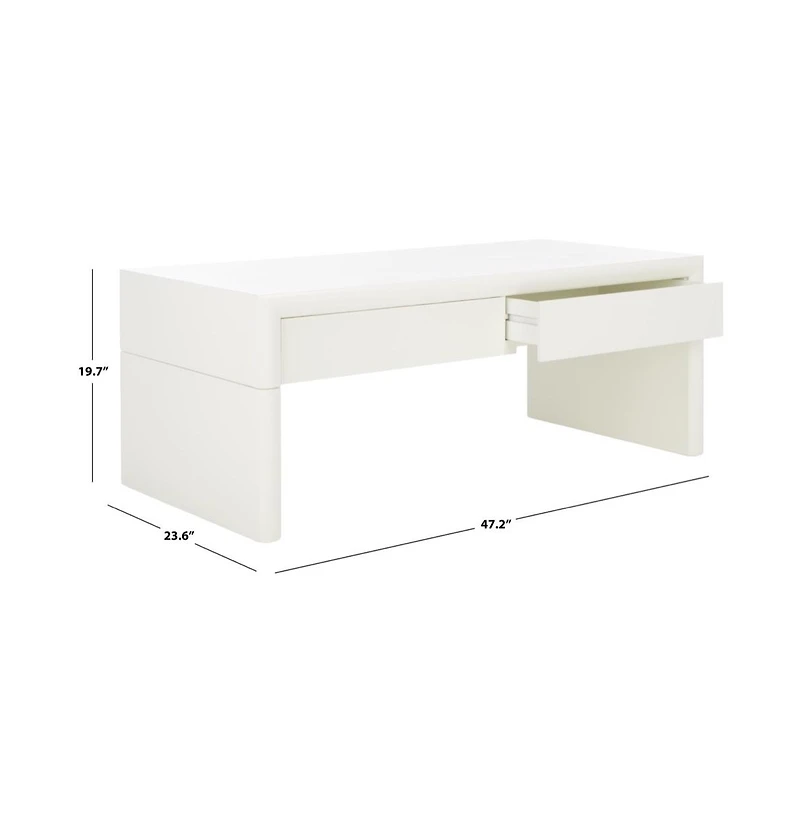 Safavieh Rune Coffee Table W/ Drawers