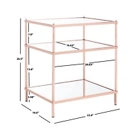 Noelia 3 Tier Accent Table