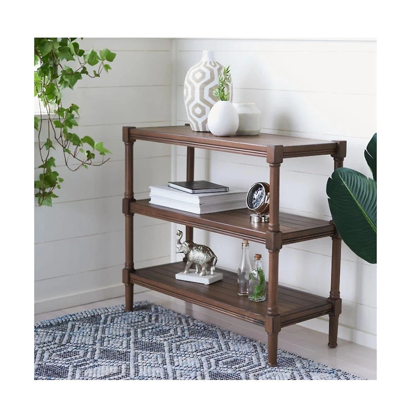 Rafiki 3 Shelf Console Table