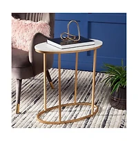 Safavieh Tage Marble Side Table