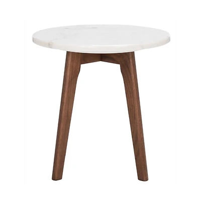 Safavieh Marini Round Marble End Table