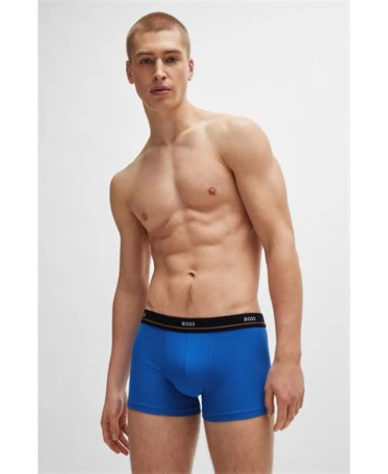 Boss by Hugo Boss Men's 5-Pack Trunk Essential Underwear