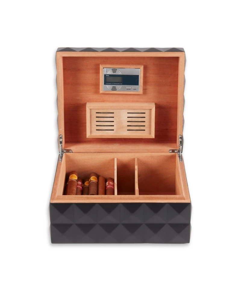 Bey-Berk Pyramid Design Humidor