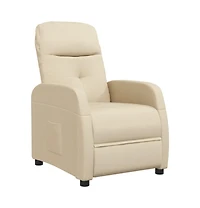 Recliner Cream Fabric