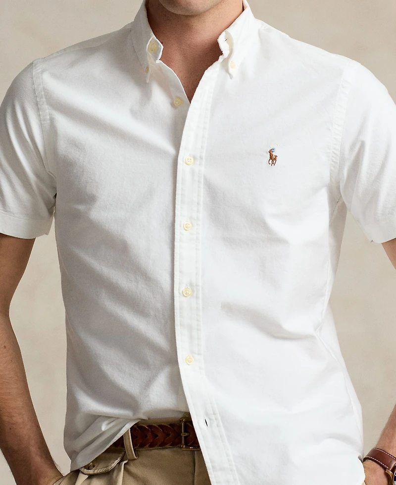 Polo Ralph Lauren Men's Classic-Fit Short-Sleeve Oxford Shirt
