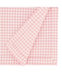 Saro Lifestyle Traditional Gingham Table Runner, 16"x72"