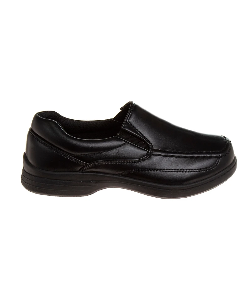 French Toast Little Boys Artificial Leather Construction School Shoes