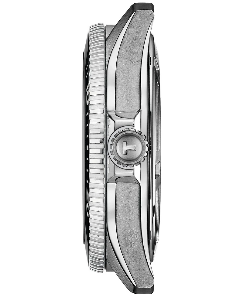 Tissot Men's Swiss Automatic Seastar 1000 Powermatic 80 Stainless Steel Bracelet Watch 40mm