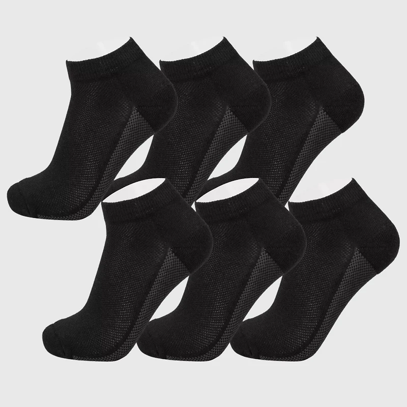 Alpine Swiss Men's Athletic Performance Low Cut Ankle Socks Cotton Multipack Sock