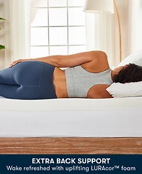 Serta 3-inch Align Revive Memory Foam Mattress Topper, Twin Xl