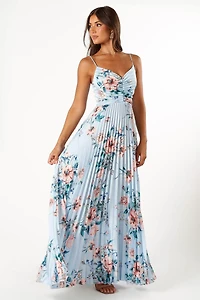 Petal and Pup Women's Naira Pleated Maxi Dress